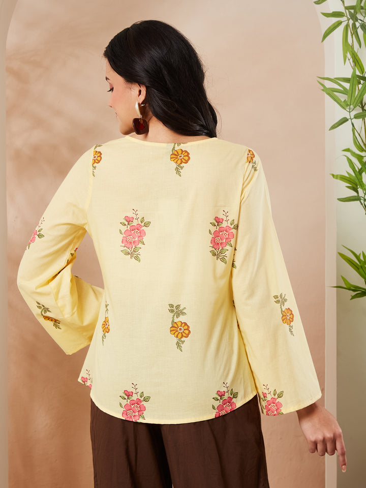 Cotton Printed Top