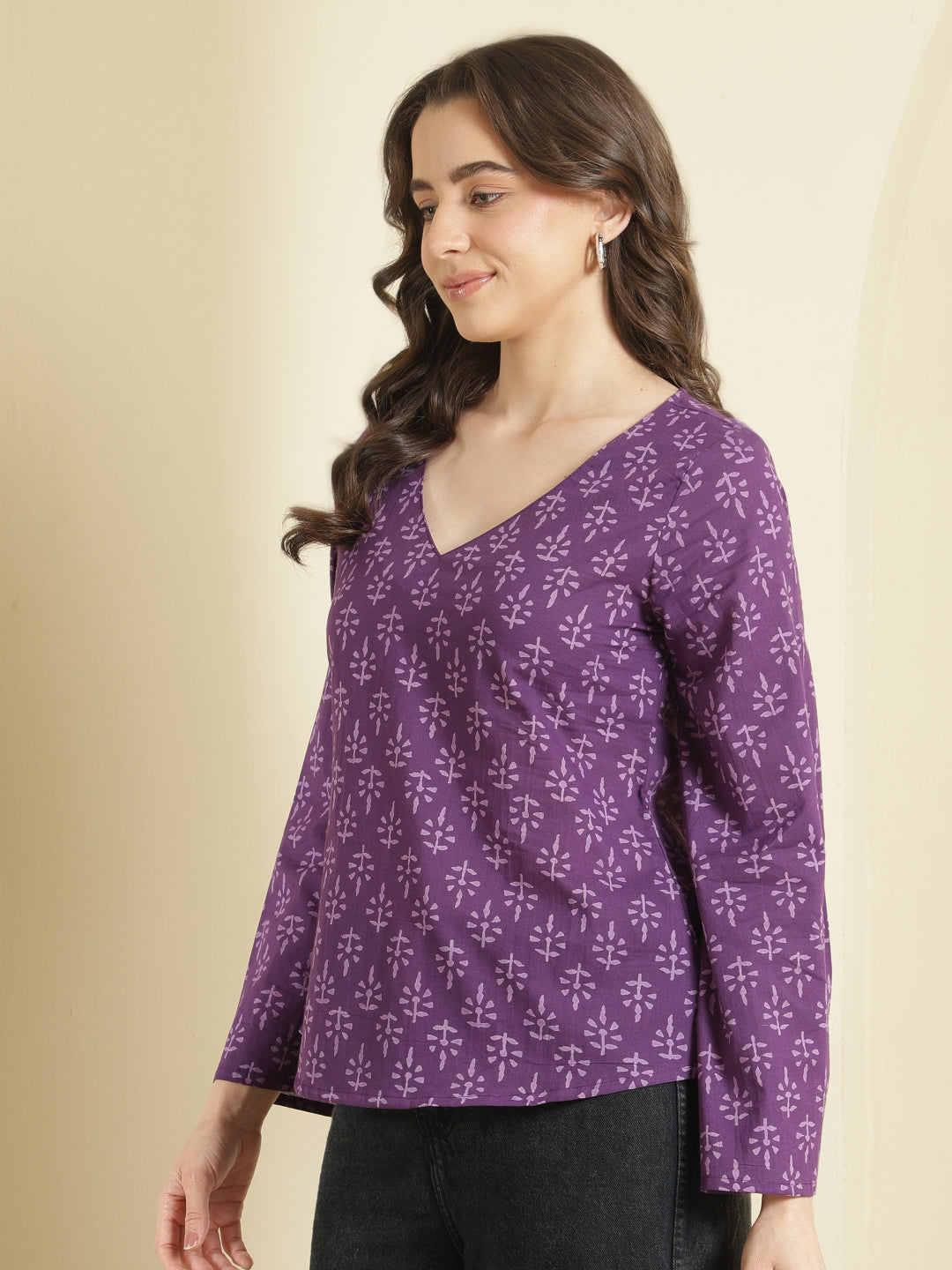 Cotton Printed Top