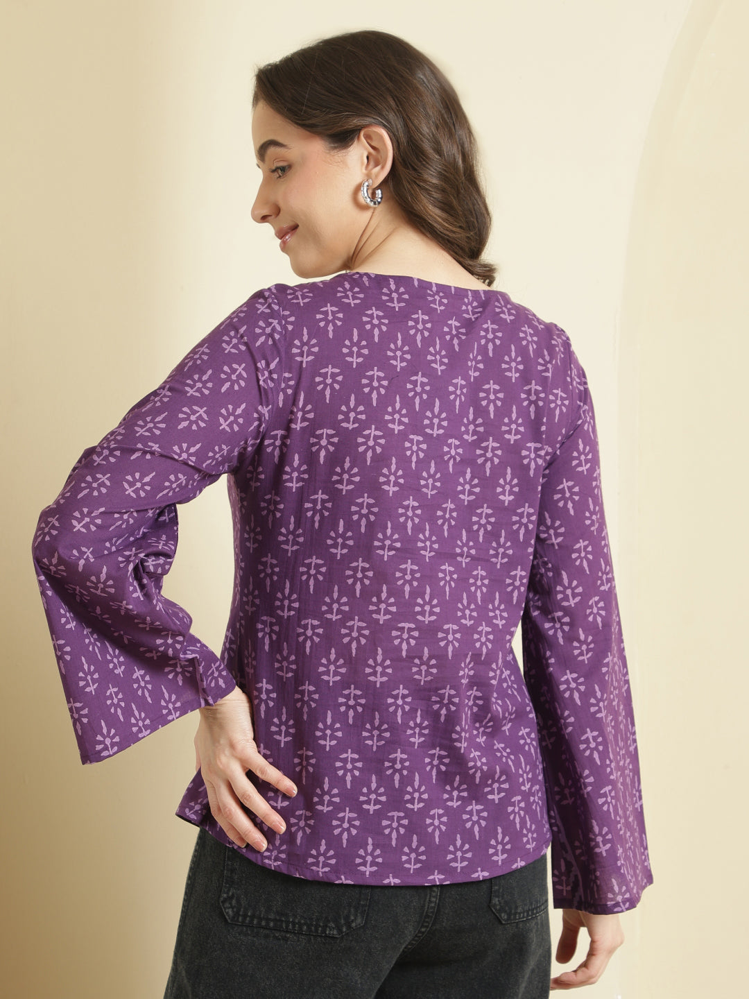 Cotton Printed Top