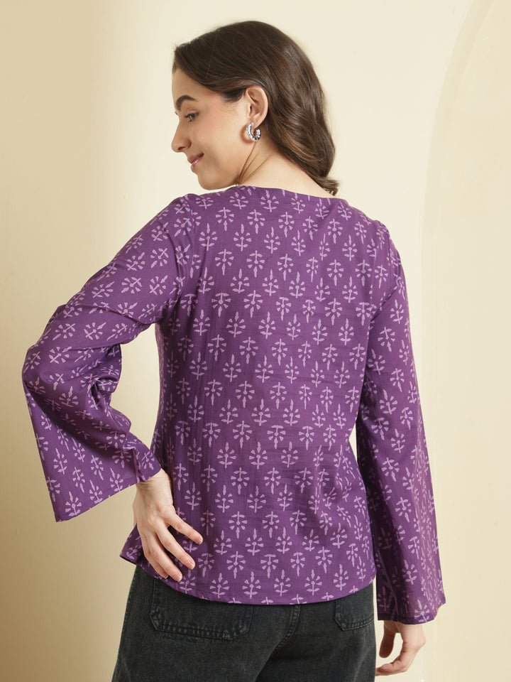 Cotton Printed Top