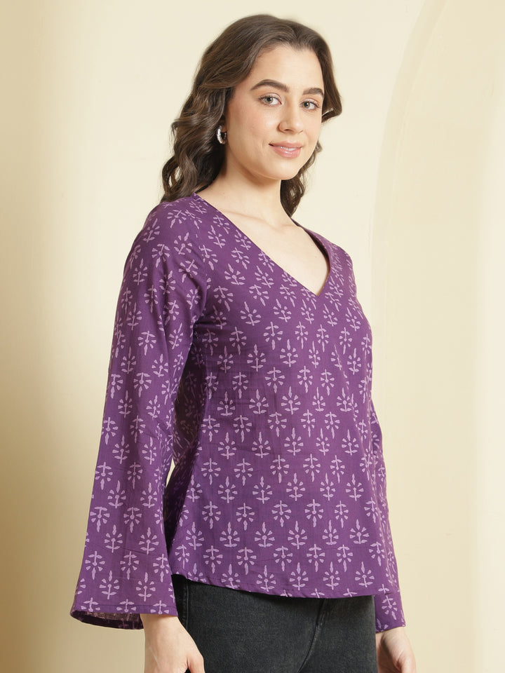 Cotton Printed Top
