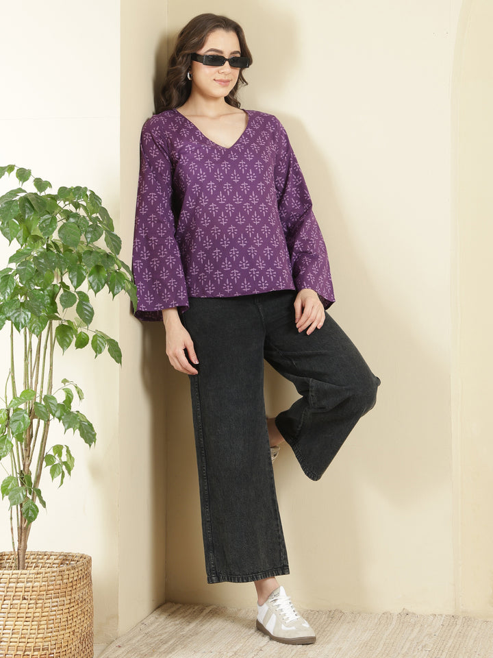 Cotton Printed Top