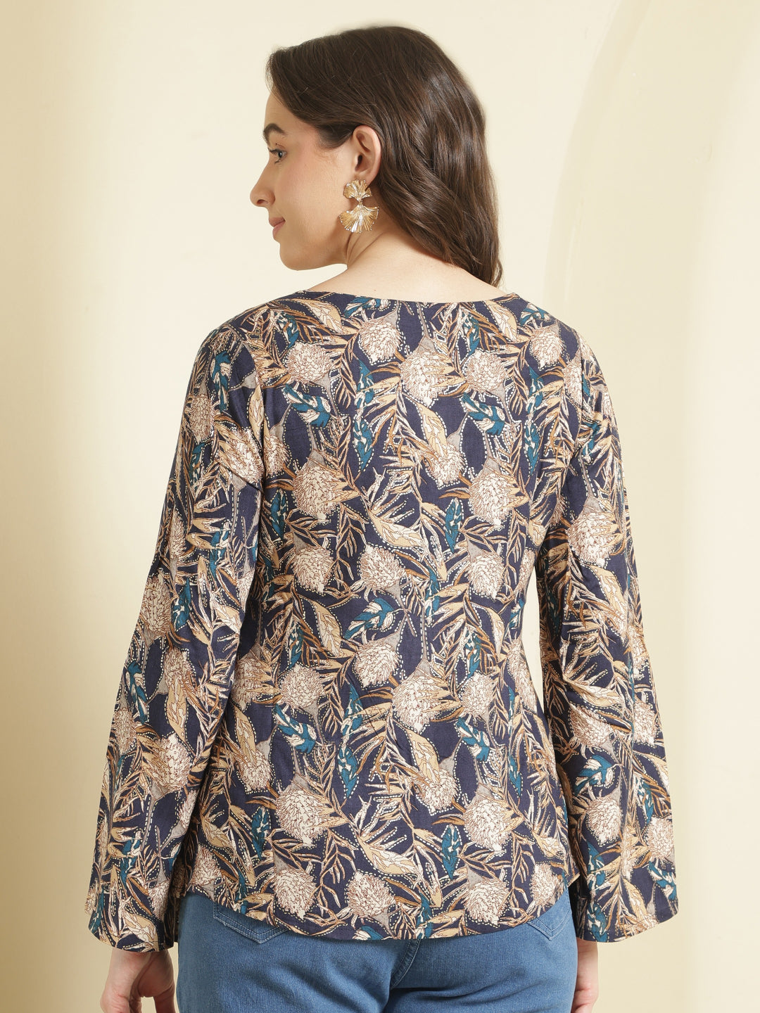 Viscose Rayon Printed Top