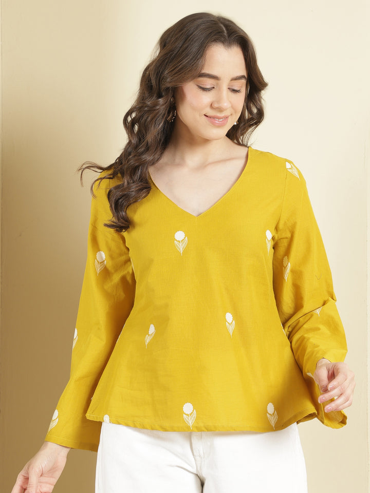 Cotton Printed Top
