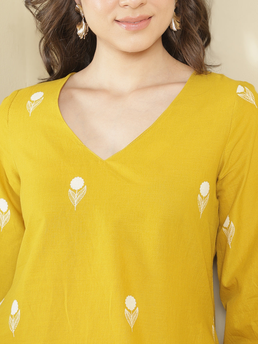 Cotton Printed Top