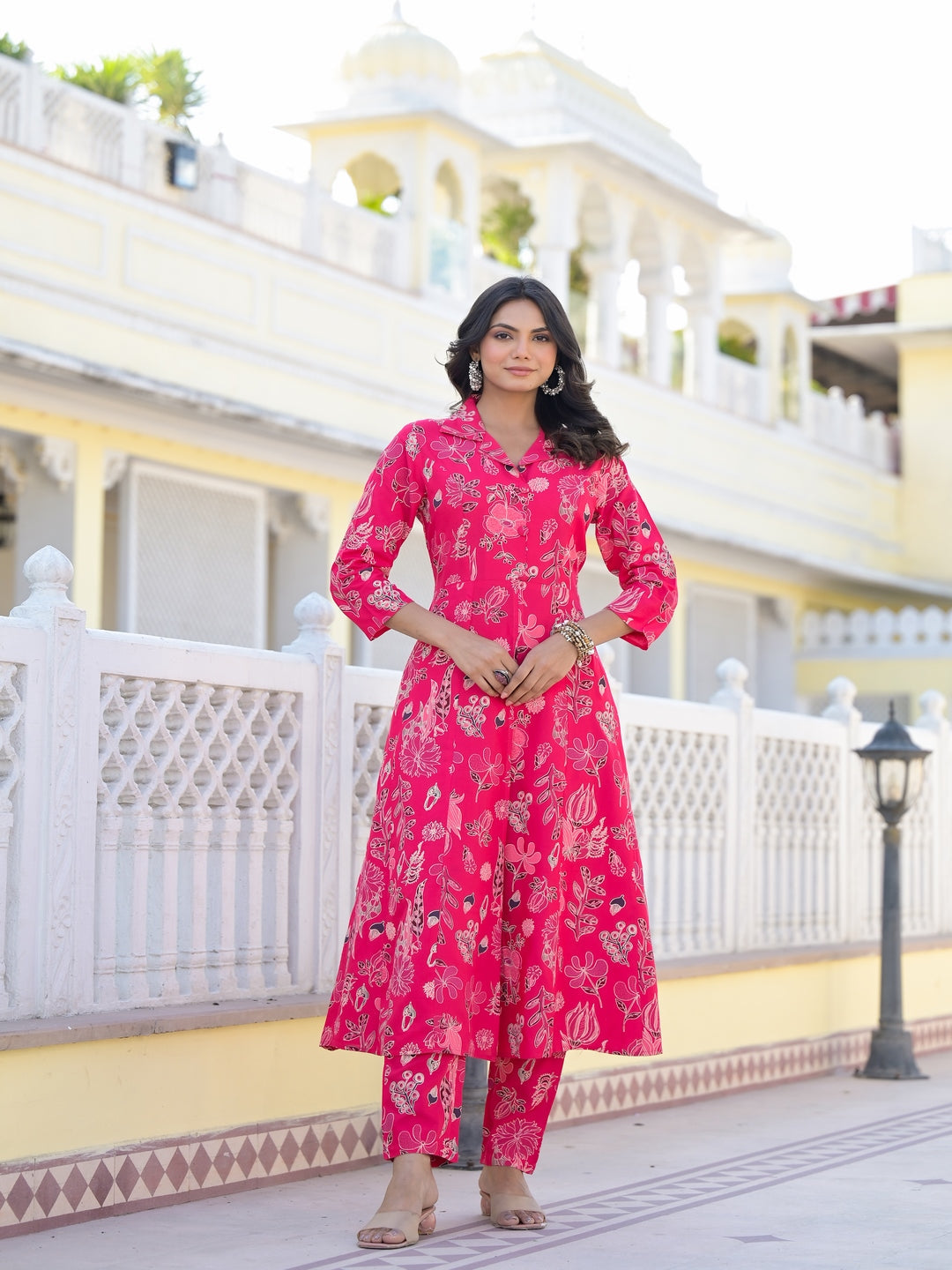 Floral Printed Rayon Co-Ord Set (Pre-Order)