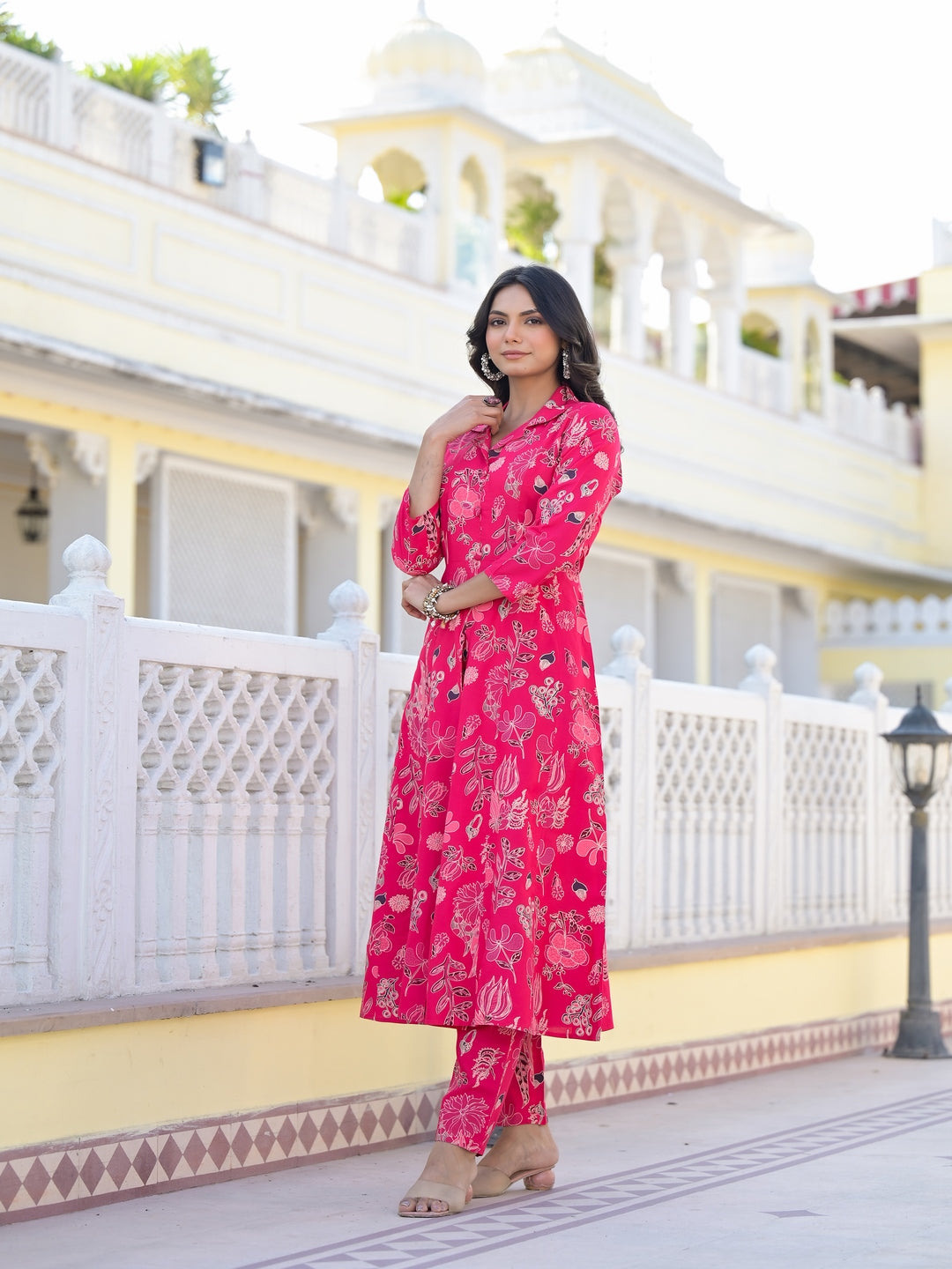Floral Printed Rayon Co-Ord Set