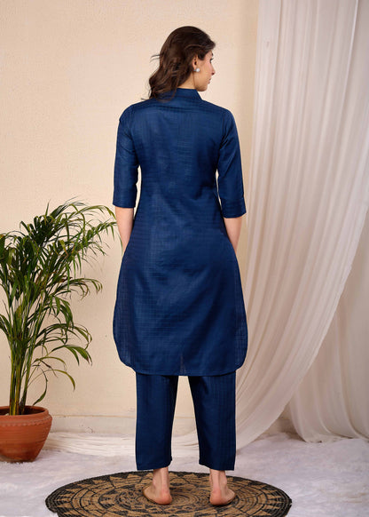 Blue Casual Wear Co-Ord set