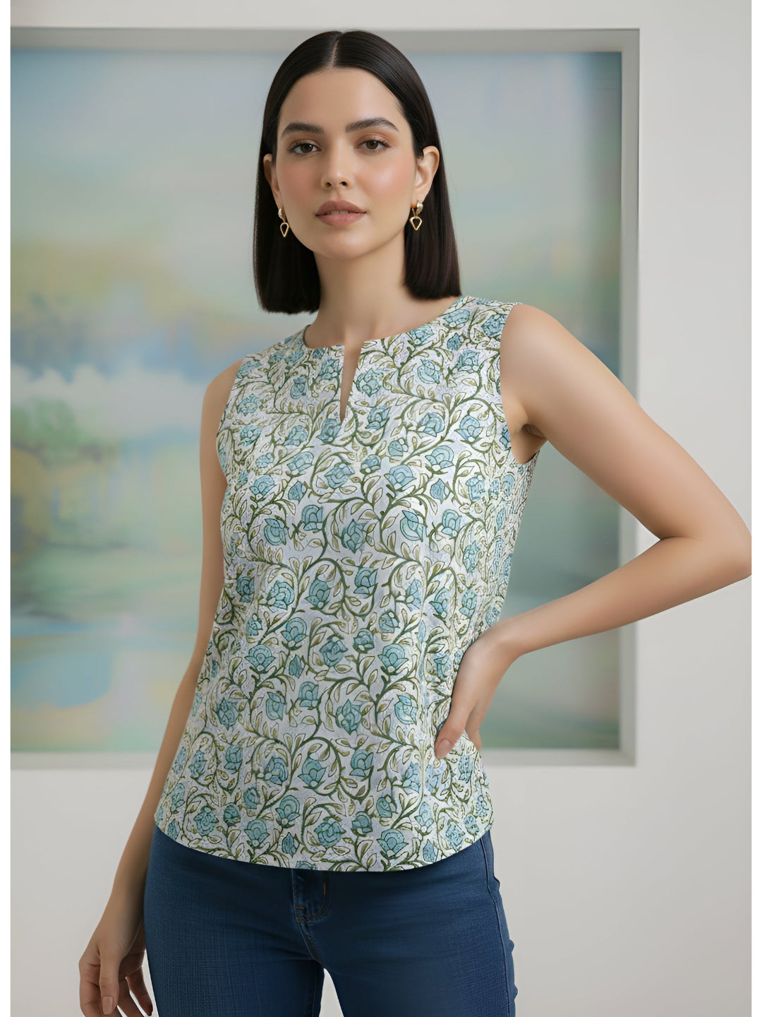 Women Printed Top