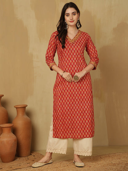 Glam Roots cotton printed kurta – wholesale manufacturer & exporter from India