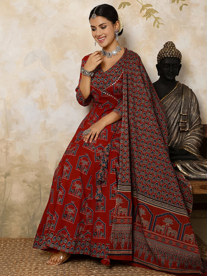 Gulmohar Jaipur black cotton printed kurta – wholesale supplier