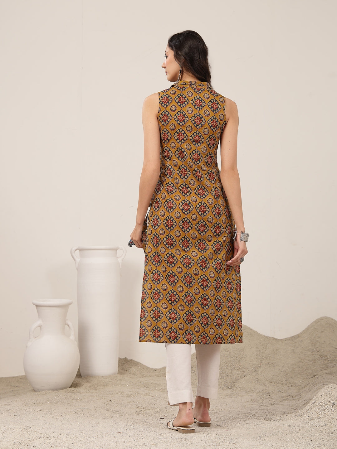 Straight Rayon Printed Kurta