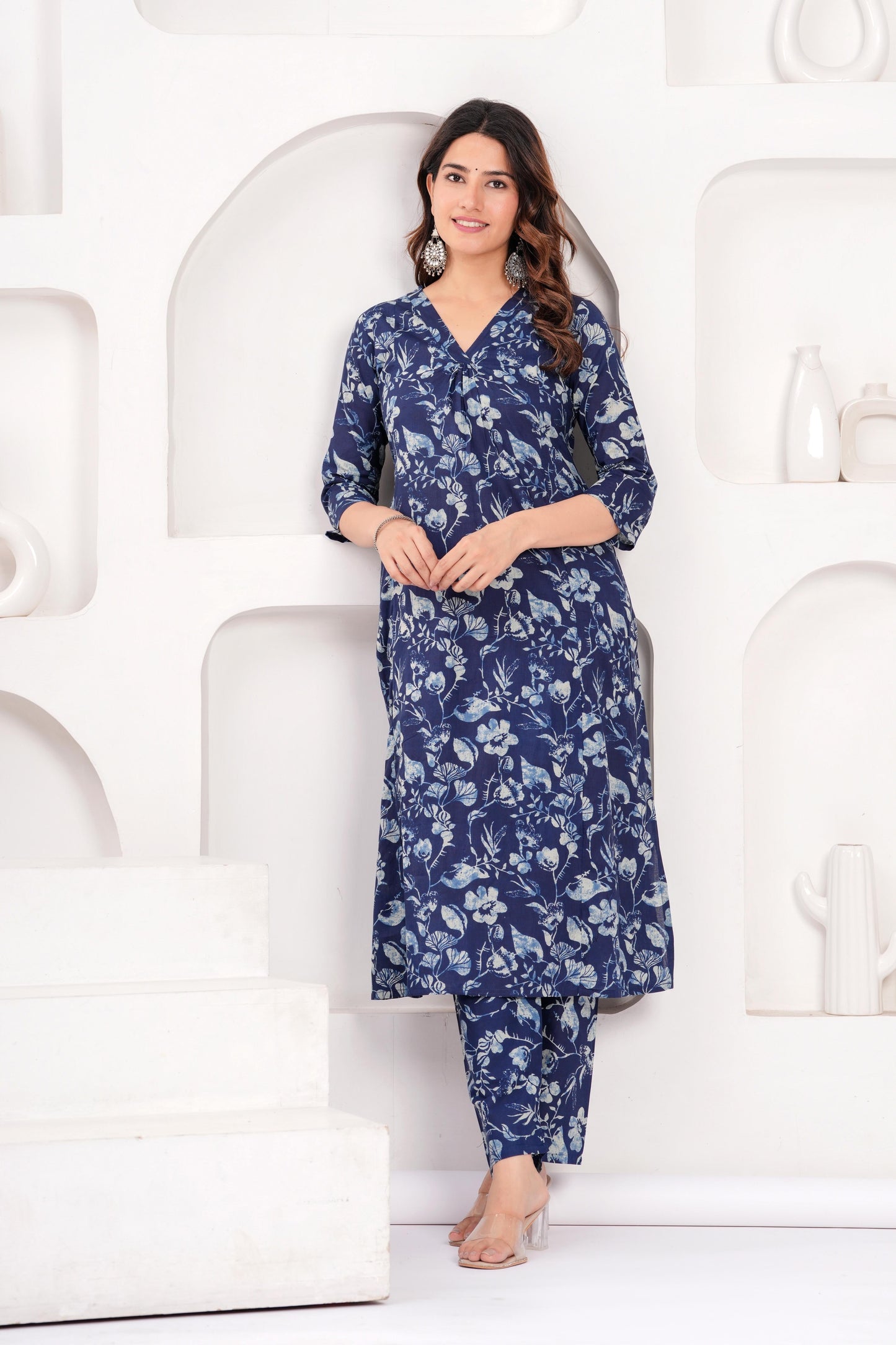 Navy Blue Casual Wear Co-Ord set