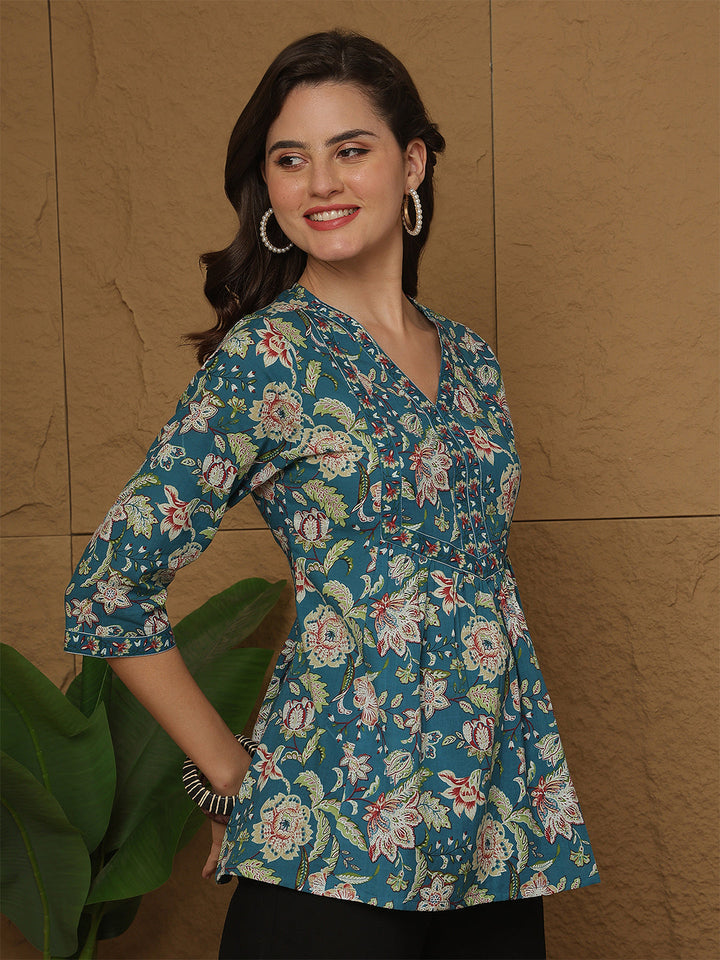 Floral Printed Top