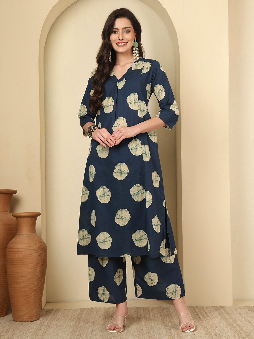 Blue Printed Co-Ord Set