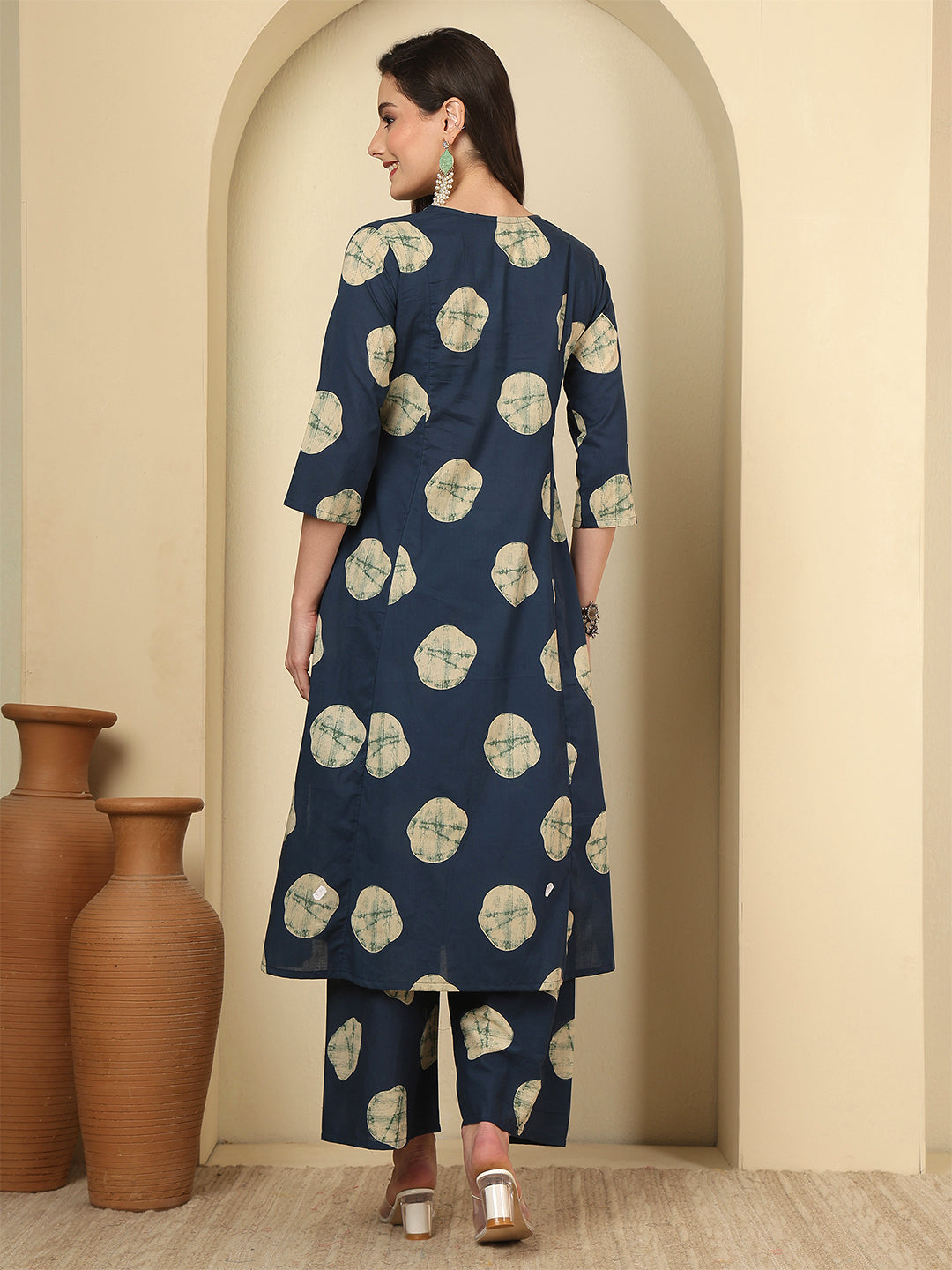 Blue Printed Co-Ord Set