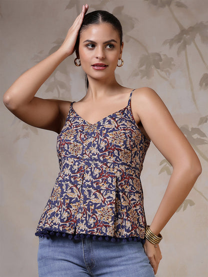 Multicolor Printed Top