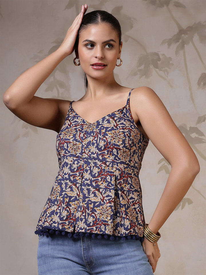 Multicolor Printed Top