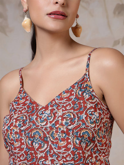 Multicolor Printed Top