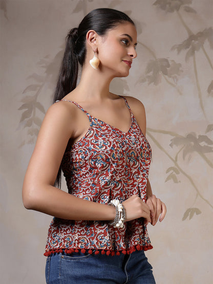 Multicolor Printed Top
