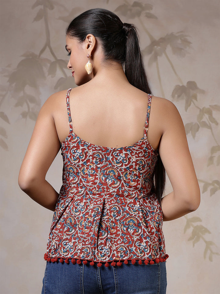 Multicolor Printed Top
