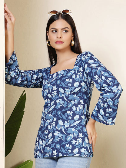 Nayo printed tunic – wholesale manufacturer & exporter from India