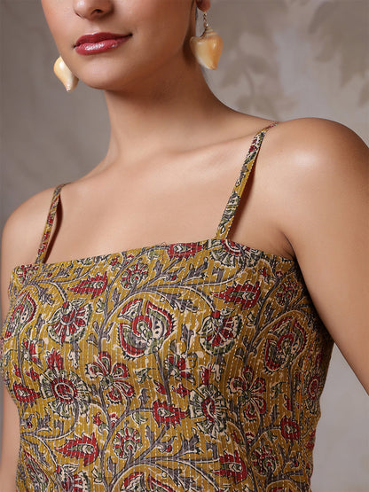 Multicolor Printed Straight Tunic