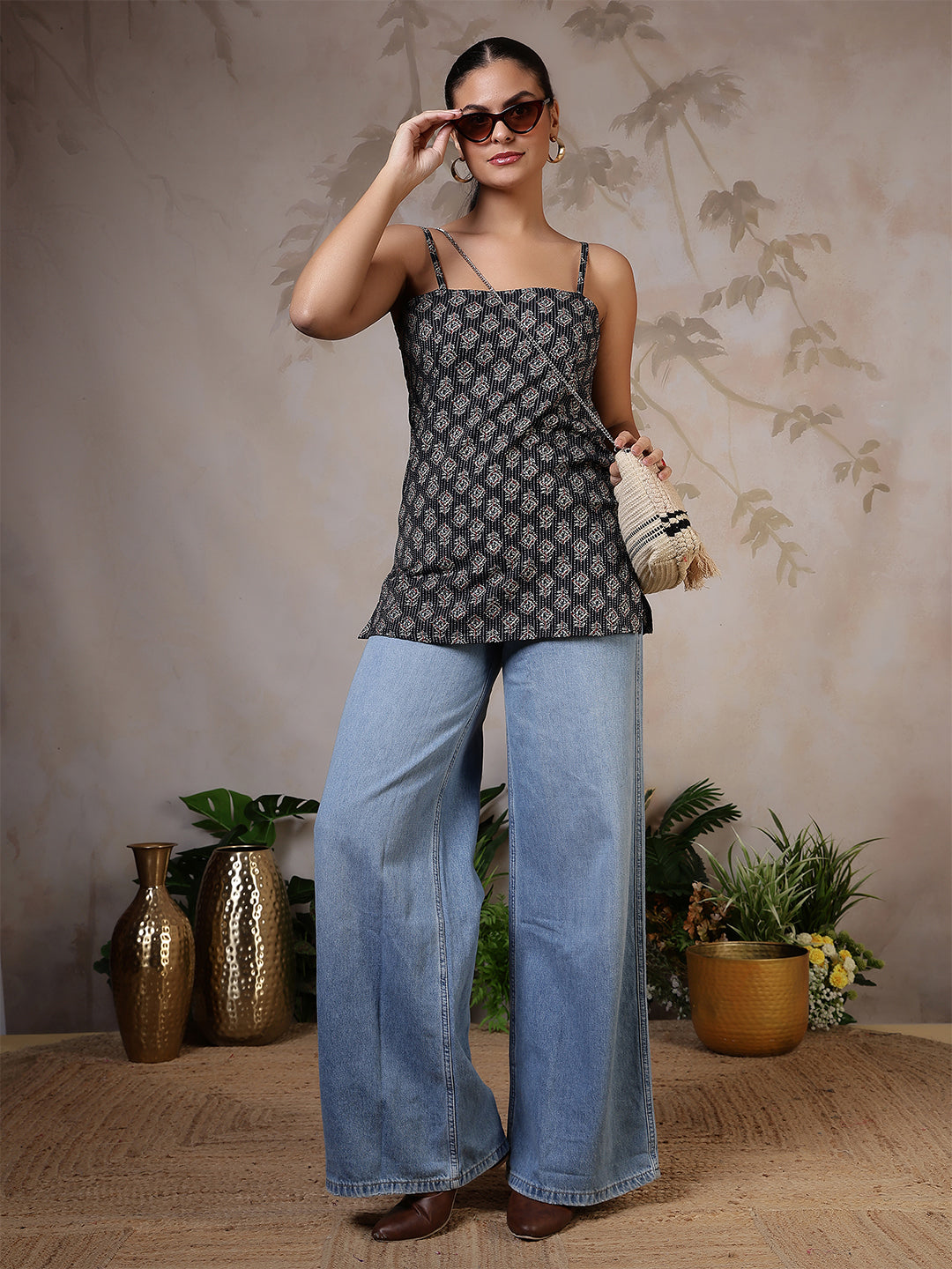 Nayo printed tunic – wholesale manufacturer & exporter from India