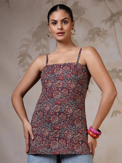 Nayo multi color printed tunic – wholesale manufacturer & exporter from India