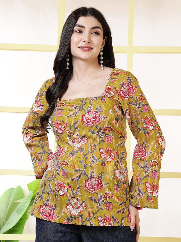Nayo printed tunic – wholesale manufacturer &amp; exporter from India