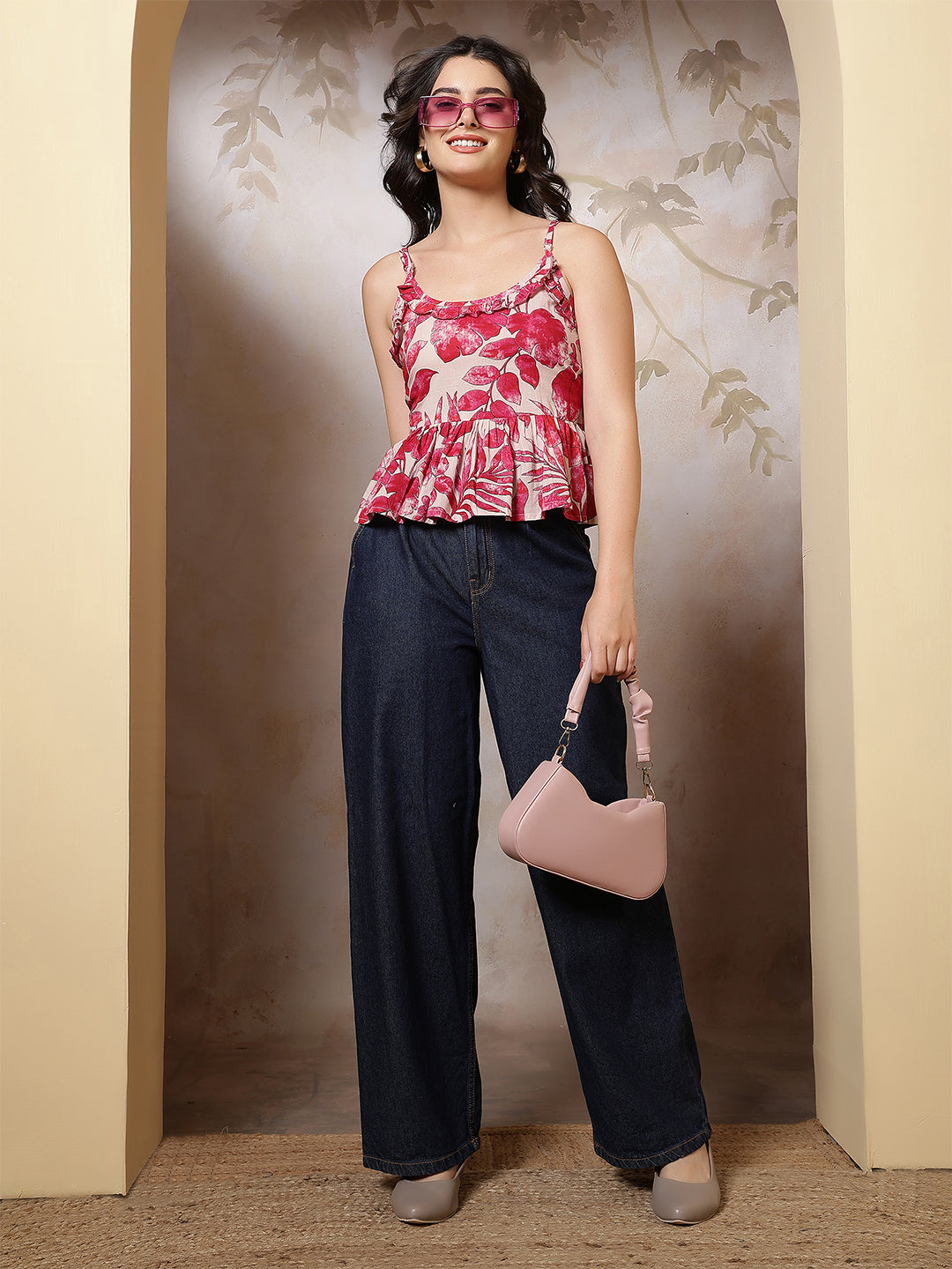 Women Multicolor Printed Top
