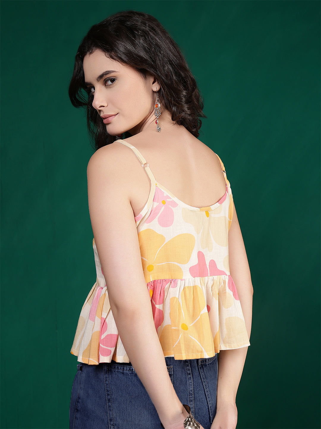 Women Multicolour Printed Top