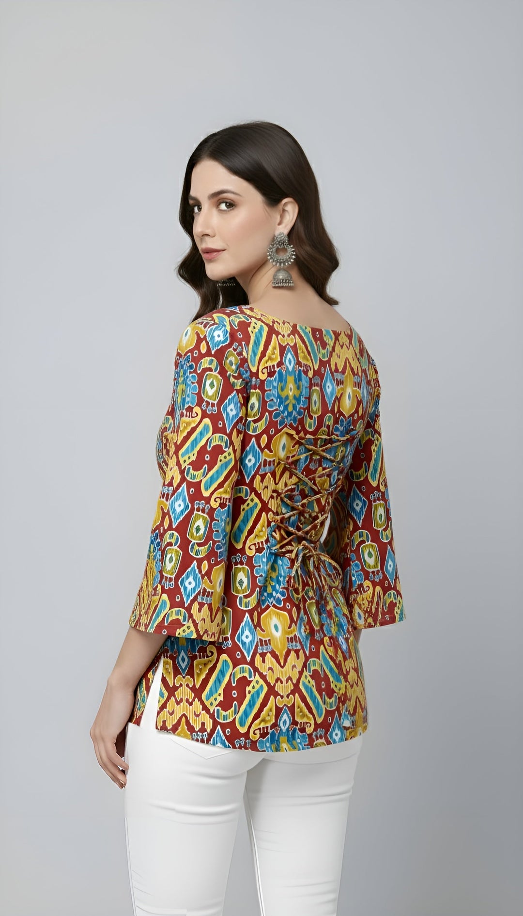 Women Printed Straight Tunic