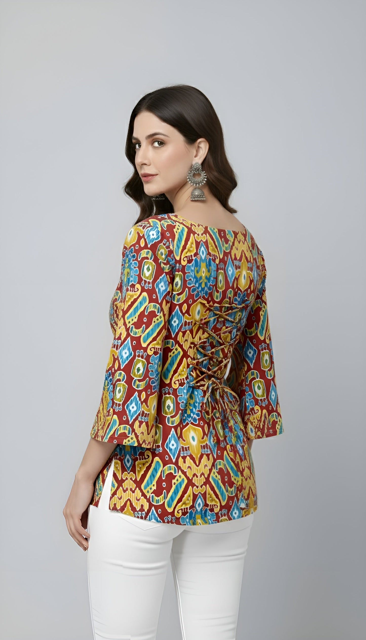 Women Printed Straight Tunic