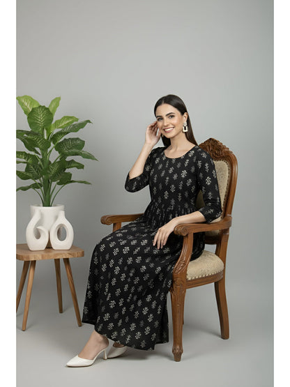 Ethnic Printed Dress for Women