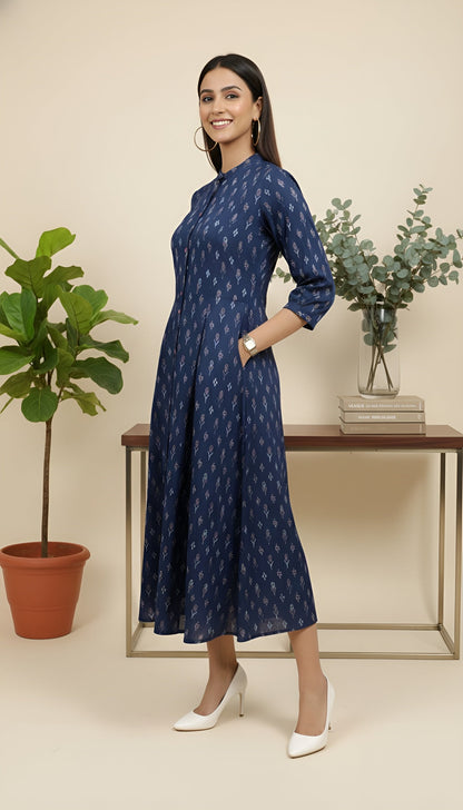 Ethnic Printed Dress for Women