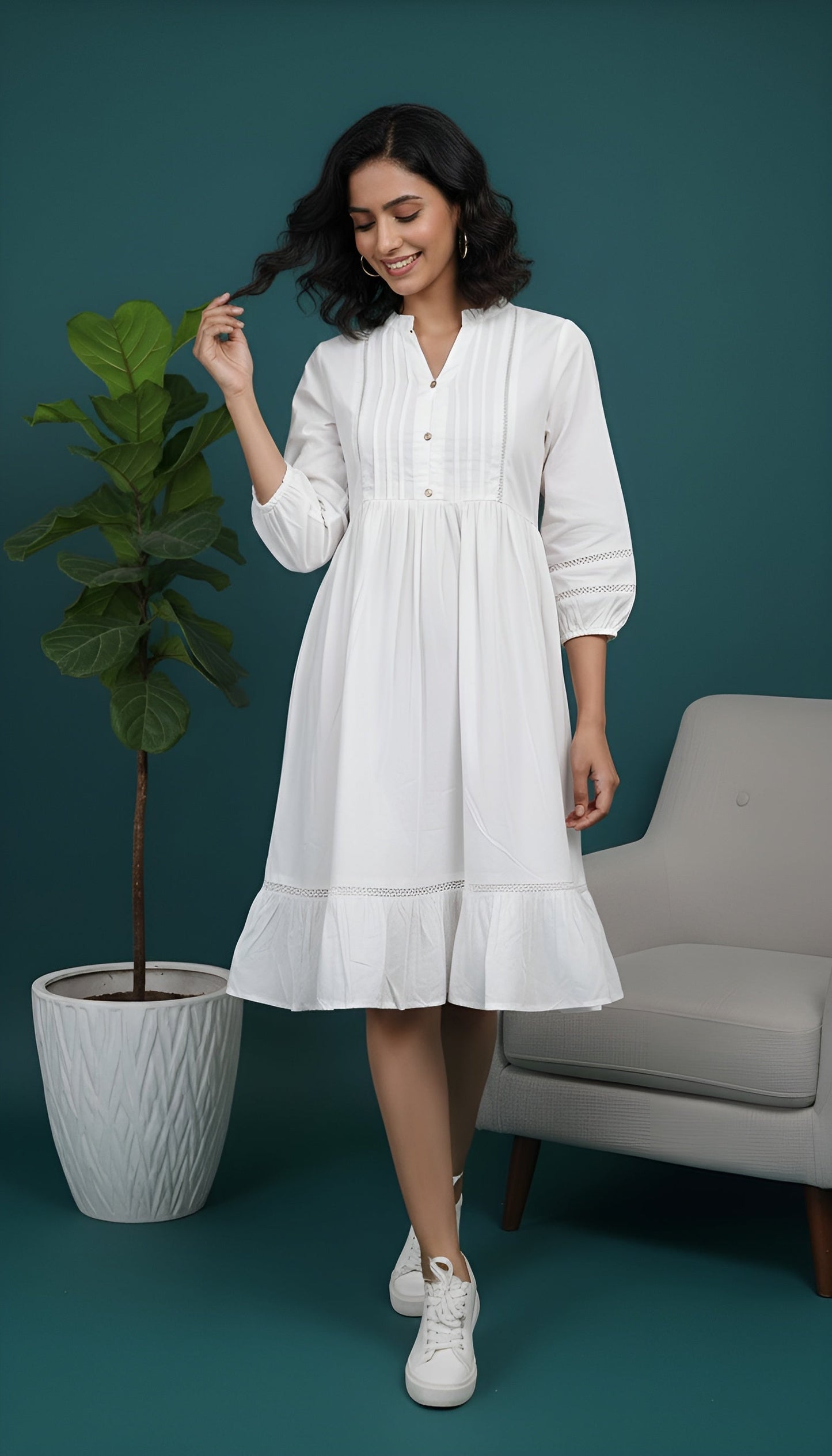 Solid Dress for Women