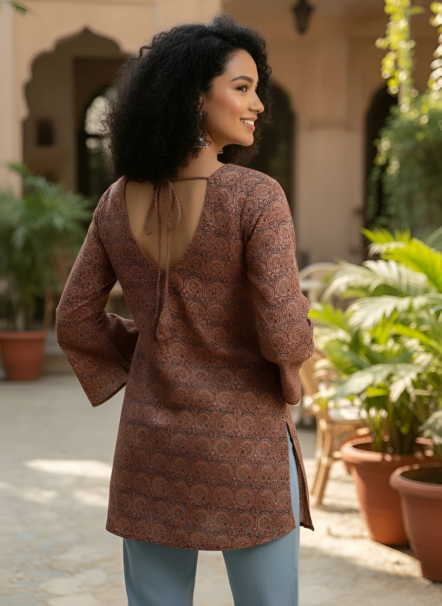 Women Printed Straight Tunic