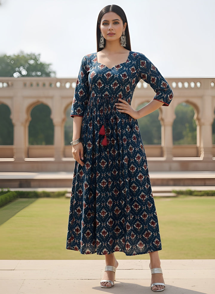 Floral Printed Dress for Women