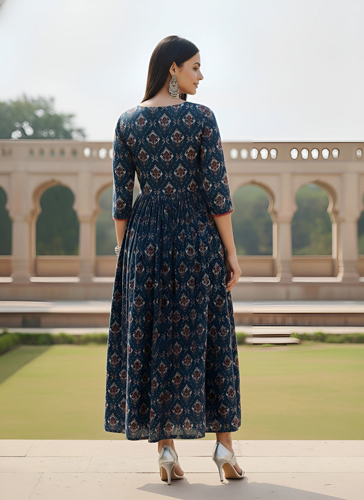 Floral Printed Dress for Women