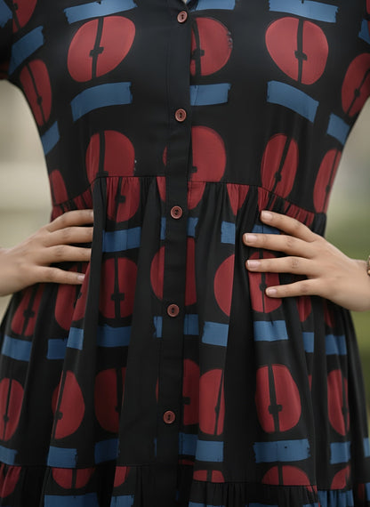 Printed Dress for Women