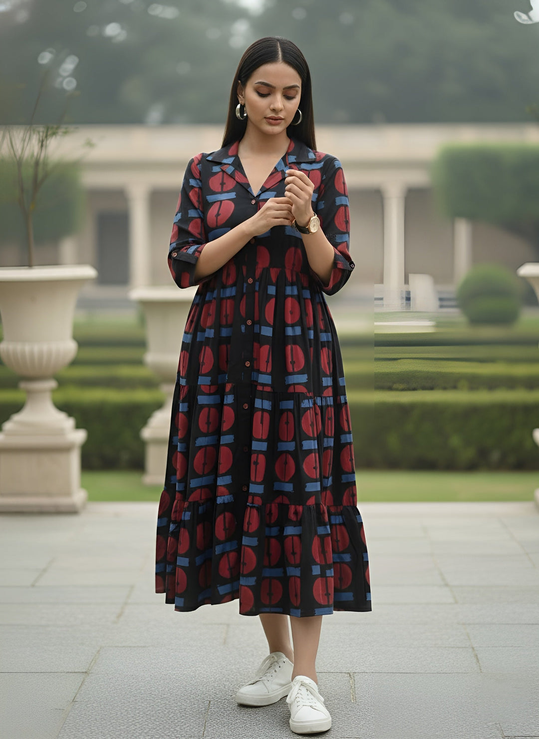 Printed Dress for Women