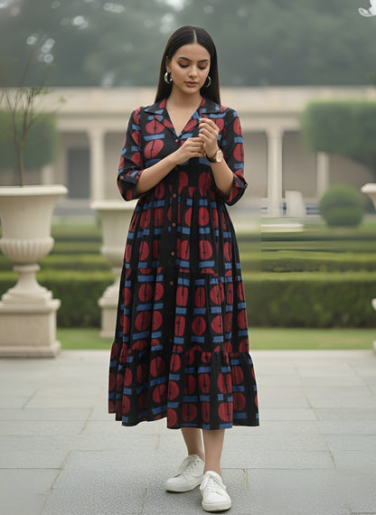 Printed Dress for Women