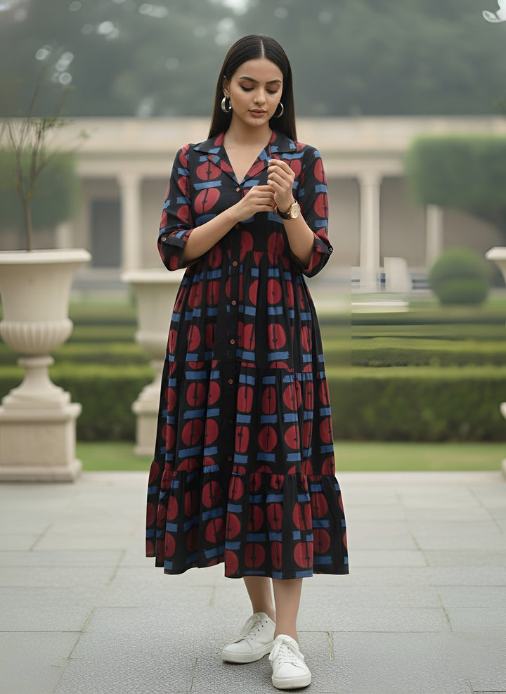 Printed Dress for Women