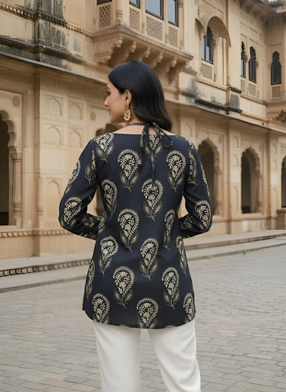 Women Printed Straight Tunic