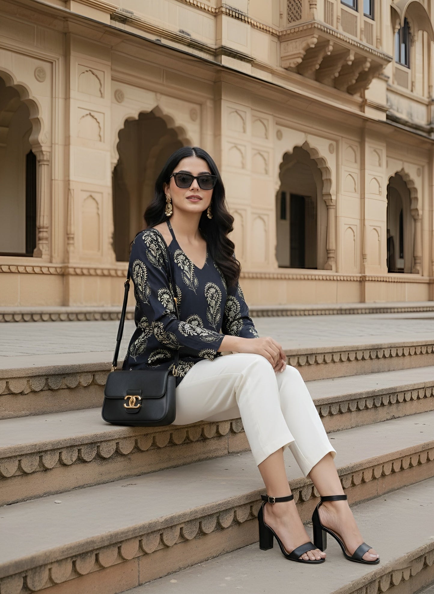 Women Printed Straight Tunic