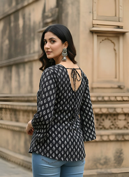 Printed Straight Tunic For Women