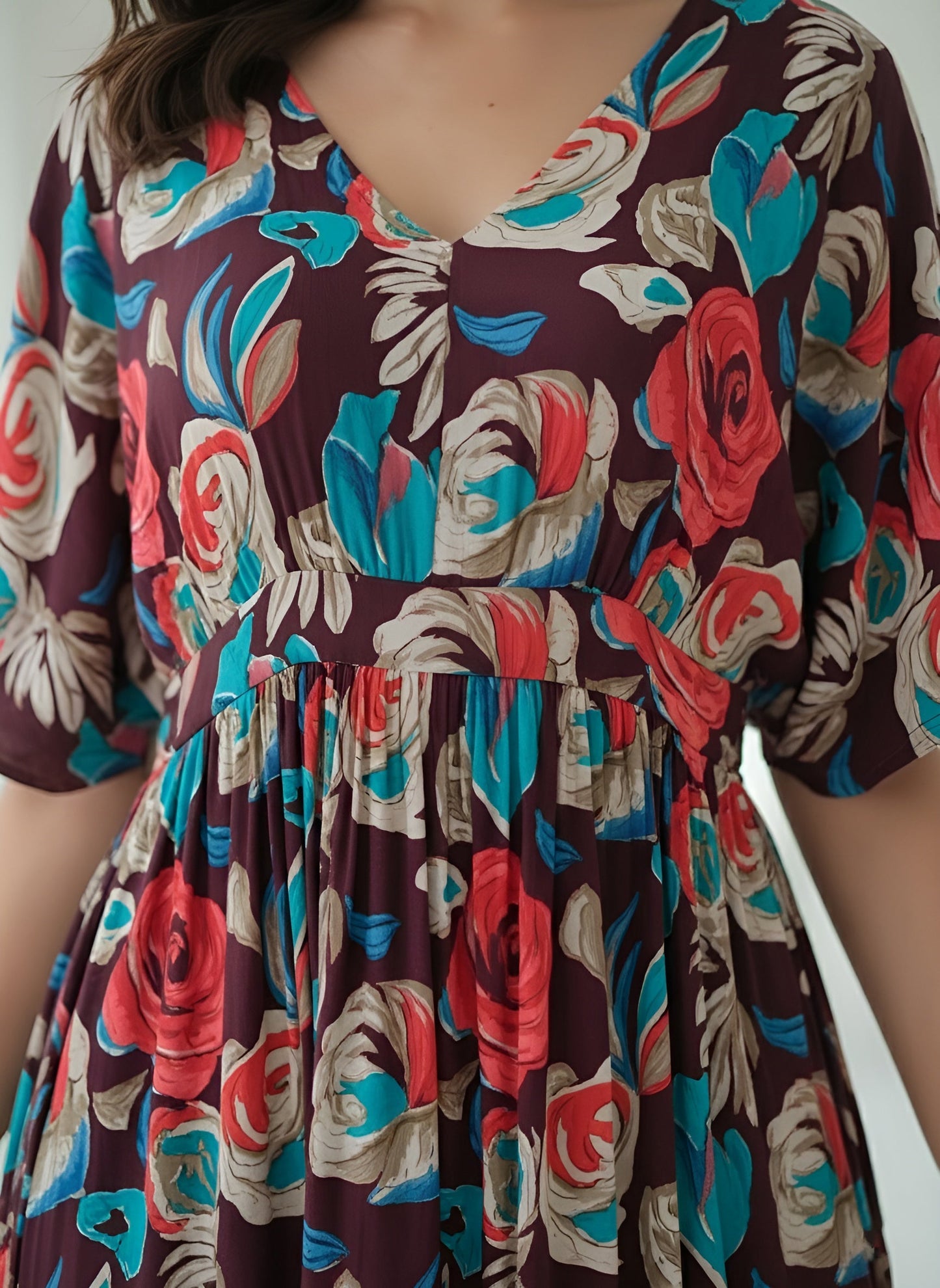 Floral Printed Dress for Women