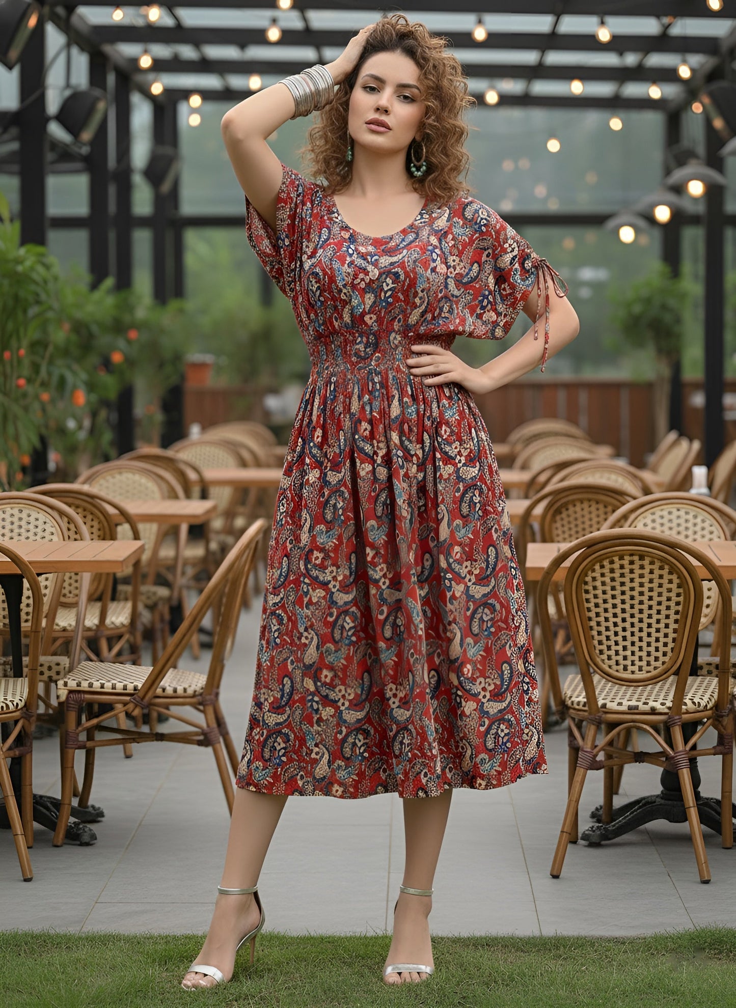 Floral Printed Dress for Women