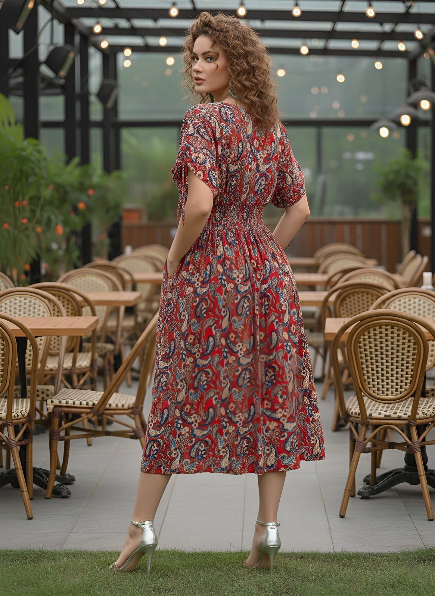 Floral Printed Dress for Women